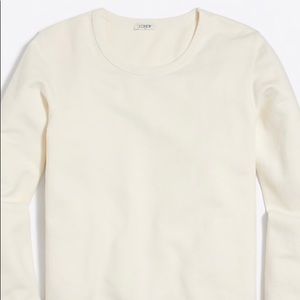 J. Crew Sweatshirt with Pom Pom Detail
